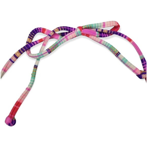 Victoria's Secret Size 36C Knockout Bandeau Swim Top Striped  Convertible - Picture 4 of 10